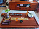 錦格整塊花梨木茶盤(pán)實(shí)木茶臺(tái)功夫茶具大號(hào)排水茶托盤(pán)簡(jiǎn)約家用喝茶盤(pán) 花梨木迎客松86*45*5cm 曬單實(shí)拍圖