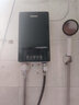 長虹（CHANGHONG）電熱水器 即熱式變頻恒溫家用衛(wèi)生間加熱器小廚寶速熱免儲水洗澡器小型淋浴加熱寶洗澡機變頻省電 【莫蘭迪綠包安裝】6000W配件包+升級鑄鋁加熱 曬單實拍圖