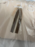 妍莉芬（yanlifen）法式氣質(zhì)連衣裙兩件套衣服女裝秋季2025年新款韓版小香風(fēng)套裝裙子 杏色 時(shí)尚套裝 S 曬單實(shí)拍圖