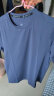 京东京造 速干运动T恤男 夏季凉感吸湿 健身跑步短袖训练球衣 灰色 M 实拍图