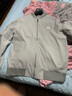 卡賓男裝泡泡豎條紋夾克外套春秋款上衣簡(jiǎn)約氣質(zhì)A 淺灰色16 L /175/50 曬單實(shí)拍圖