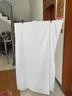蘿大搬（LUODABAN）白色布料白綢緞絲綢布色丁綢子防塵揭幕里布白布內(nèi)襯背景布零頭布 1.5米*1.5米一張布 曬單實拍圖