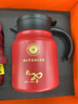 仟禮源公司商務(wù)禮品定制保溫杯送員工禮物實用伴手禮七一黨員活動紀念品 燜茶壺+小膠囊傘 橙色 曬單實拍圖