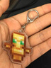 尚奈我的世界周邊Minecraft鑰匙扣鉆石劍不死圖騰熔巖桶合斤掛件 5cm雙面鑰匙扣_不死圖騰 曬單實拍圖