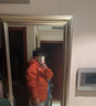 The North Face北面羽絨服男戶外700蓬鵝絨高蓬保暖外套81SF 橘色/1I0 M 曬單實(shí)拍圖