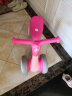 乐的（Luddy）儿童平衡车学步车可坐可滑行防侧翻减震降噪滑步车玩具周岁礼物 1006可爱粉 实拍图