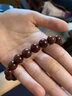 戚小米小葉紫檀木手串男女佛珠手鏈血檀老料檀香紫檀手鏈生日禮物送女友 珠徑8mm 曬單實(shí)拍圖