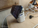 MIPOW蘋(píng)果三合一無(wú)線充電器magsafe磁吸支架15W快充適用14蘋(píng)果13/12耳機(jī)充電可放歌音箱 【白色】15W無(wú)線快充+數(shù)據(jù)線+充電頭+藍(lán)牙音箱 曬單實(shí)拍圖
