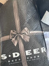 S.DEER圣迪奧夏季時(shí)尚百搭拼接吊帶網(wǎng)紗連衣裙S20281282 黑色/91 M 165 曬單實(shí)拍圖