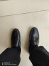木林森（MULINSEN）男鞋商务休闲简约舒适套脚豆豆鞋男 黑色 40码 8028 实拍图