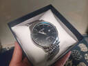 米亞達男士手表機械風(fēng)格全自動(dòng)防水夜光瑞士品質(zhì)商務(wù)品牌雙日歷石英男表 本鋼黑面鋼帶 40mm 曬單實(shí)拍圖