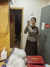 珂萊蒂爾冬季英倫風(fēng)氣質(zhì)千鳥(niǎo)格假兩件連衣裙女 灰橙 M 曬單實(shí)拍圖