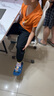 特步（XTEP）童裝男女童褲子夏季新款兒童長(cháng)褲中大童速干防蚊運動(dòng)褲 丹青黑 【春秋單標款】 120 cm 曬單實(shí)拍圖
