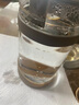 miGo 玻璃冷水壺茶水分離玻璃壺耐熱泡茶壺玻璃茶具花茶養(yǎng)生壺 淺墨灰 1.2L 曬單實(shí)拍圖