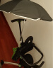 AMORHOME婴儿车遮阳伞通用宝宝儿童推车防晒雨伞 黑色 实拍图