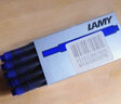 凌美（LAMY）狩獵者/恒星鋼筆墨膽 墨囊 墨水筆一次性筆芯替換5支裝 T10 天藍(lán)色 曬單實(shí)拍圖