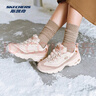 斯凱奇（Skechers）卷毛熊丨2025秋冬女鞋復古加絨保暖厚底增高休閑運動(dòng)老爹鞋 【推薦配色】杏仁奶咖/SDNT 36 曬單實(shí)拍圖