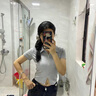 邦伊芙灰色polo領(lǐng)短款露臍T恤女夏季設(shè)計感辣妹拉鏈短袖上衣ins打底衫潮 X365灰色 S【推薦70-90斤】 曬單實拍圖
