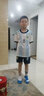 競雄（JINGXIONG） 兒童足球服套裝男女童皇馬足球訓練服巴黎球衣套裝梅西DIY定制 阿根廷主場(chǎng) 24碼 兒童 身高（135-145CM) 曬單實(shí)拍圖