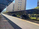 戶外小區(qū)充電樁車棚汽車遮陽(yáng)防曬鋁合金車棚停車棚電動(dòng)自行車雨棚 21-40每平方材料費(fèi)關(guān)注優(yōu)先發(fā)貨 曬單實(shí)拍圖