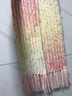 暢印圍巾男士款秋冬季diy彩虹糖毛線(xiàn)手工編織圍脖送男朋友圣誕節禮物 棒針款-漸變1號【2大團共300g】 曬單實(shí)拍圖