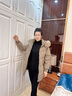雪中飛中老年羽絨服女中長(cháng)款連帽狐貍毛領(lǐng)羽絨衣2025冬季加厚媽媽裝外套 駝色 2XL 175 建議105-120斤 曬單實(shí)拍圖