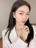 迪后（Dirholl）輕奢淡水珍珠耳釘女時尚耳環(huán)氣質(zhì)鑲鉆耳飾品情人節(jié)生日禮物送女友 溫婉淡水珍珠耳釘【精美禮盒】 曬單實拍圖