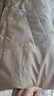 皮爾卡丹（pierre cardin）品牌新國標白鴨絨羽絨服女短款冬季新款時(shí)尚減齡中年媽裝加厚外套 卡其色 2XL 建議-115斤 曬單實(shí)拍圖