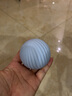 yottoy 筋膜球瑜伽球小足底筋膜球肩頸按摩球放松筋膜球扁平足按摩 貝殼系列按摩球-奶霧藍(lán) 曬單實(shí)拍圖