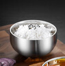 美廚（maxcook）316L不銹鋼碗 湯碗雙層隔熱 飯碗餐具面碗13cm 2只裝MCWA4756 曬單實(shí)拍圖