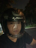 LS2摩托車(chē)頭盔帽檐四分之三雙鏡片電動(dòng)復古透氣四季男女OF570 啞黑灰機械手 3XL（建議61-62頭圍） 曬單實(shí)拍圖