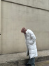 匹克長款羽絨服男秋冬新款加絨連帽保暖加厚鴨絨外套運(yùn)動服男女同款 本白 2XL 曬單實(shí)拍圖