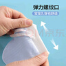 冶芷 嬰兒手套防抓新生兒寶寶手套防抓臉透氣可調節大小手套0-7個(gè)月 3雙裝【白色+粉色+藍色】 曬單實(shí)拍圖