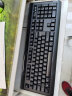 双飞燕（A4TECH）KB-8有线办公键盘鼠标套装USB电脑通用PS2圆口商务家用轻音防水套件 KB-8A USB接口 无光 实拍图
