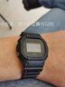 卡西歐（CASIO）G-SHOCK頭文字D小方塊運(yùn)動(dòng)男表 DW-5600BB-1 純黑 曬單實(shí)拍圖