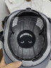 雅迪（yadea）电动车定制头盔经济3C通勤头盔半覆式男女四季骑行摩托车半盔灰色 实拍图
