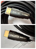 廣昌興hdmi光纖線 2.0版4K/60Hz高清線 電腦電視投影儀連接線家庭影院視頻線穿管布線安裝大小頭可選 2.0升級版光纖線(鋅合金鈦空灰) 10米 曬單實拍圖