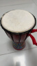 海之韵非洲鼓 儿童初学者入门成人演奏打击乐器山羊皮非洲鼓 手鼓乐器 6英寸 款式随机加+配件 实拍图