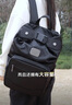 威豹威豹雙肩包女新款韓版時(shí)尚休閑商務(wù)電腦包書(shū)包簡(jiǎn)約旅游背包潮 經(jīng)典黑  大號21升 曬單實(shí)拍圖