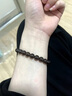 珠子哥天然冰種黑曜石手串男女手鏈茶色冰透佛珠首飾情侶生日禮物附證書(shū) 曬單實(shí)拍圖