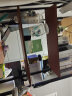 蔓斯菲尔（MSFE）电竞电脑桌台式家用书桌电脑桌椅套装带书架书桌学习桌子电脑桌 【升级加宽】140*60CM古檀木色 实拍图