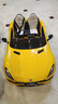 好孩智兒童電動(dòng)車(chē)四輪汽車(chē)帶遙控玩具車(chē)可坐人可搖擺童車(chē)男女孩禮物 【頂配黃】四驅+皮座+加大電瓶 曬單實(shí)拍圖