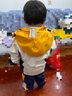 卡瓦拉校服套裝幼兒園服班服秋冬男女兒童中小學(xué)沖鋒外套衣可拆內膽加厚 610三件套（外套+搖粒絨內膽+褲子） 120碼 曬單實(shí)拍圖