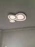 雷士（NVC）LED吸頂燈奶油風(fēng)氛圍感客廳臥室燈餐廳全屋燈飾照明燈具套餐 風(fēng)嵐 【風(fēng)嵐】220瓦護(hù)眼智控客廳燈 曬單實(shí)拍圖