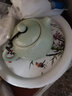 益馨榮 青瓷茶壺功夫茶具 泡茶壺西施壺單壺陶瓷茶壺 茶壺(梅子青)西施壺170毫升 曬單實拍圖