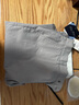 布克兄弟（BrooksBrothers）男士新款秋純色logo高爾夫休閑長褲 0007-灰色 34 34/34 曬單實(shí)拍圖