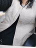 艾格城市 洋羔毛马甲女2022秋冬新款韩版百搭外穿皮毛一体毛绒马夹坎肩 米白色 5XL(200) 140-160斤 实拍图