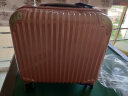 莎米特行李箱小型女拉杆箱男通用旅行箱可登机箱PC338TC16英寸玫瑰金 实拍图