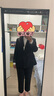 尚都比拉春秋西裝外套九分褲職業(yè)面試套裝女高級感兩件套 黑色 XL 曬單實(shí)拍圖