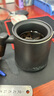 瑜品佳茶杯茶水分離陶瓷泡茶杯水杯馬克杯辦公帶蓋杯子喝茶會(huì )議杯伴手禮 山語(yǔ)木柄茶杯【雅致黑/400ml】 曬單實(shí)拍圖
